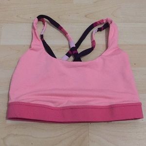 Cross back lululemon bra